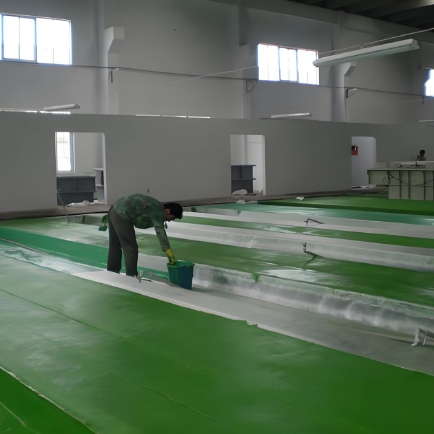 北海防腐蚀地坪,环氧玻纤地坪，玻纤工业地坪，环氧玻纤布地坪,乙烯基玻纤布地坪产品图1