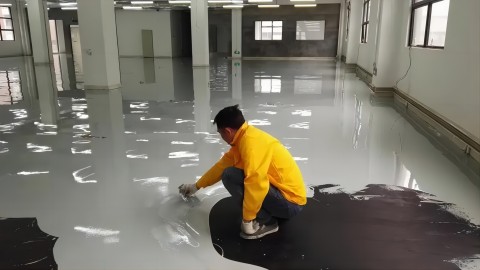 北海防腐防静电地坪,防腐防静电自流平地坪